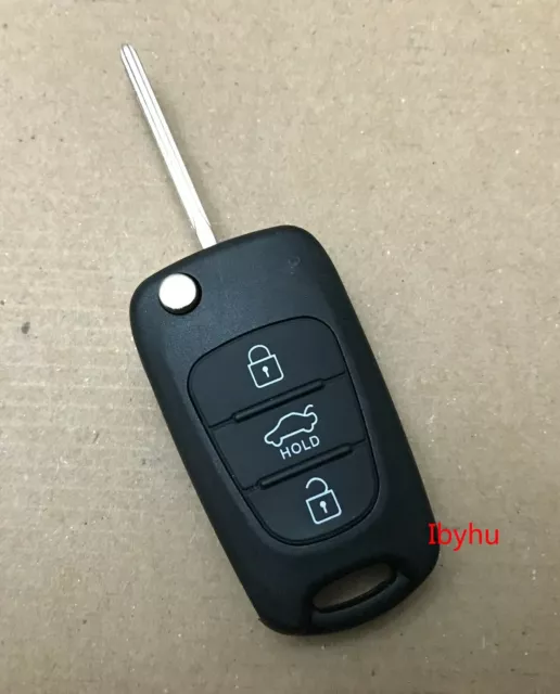 3 Button Remote Key Fob Case For Kia Ceed Picanto Sportage Soul Hyundai i30 ix35