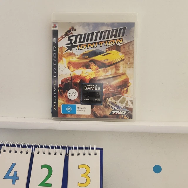 Stuntman Ignition PS3 Playstation 3 Game + Manual b423
