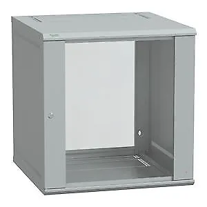 HMF 65704-07 - Armoire réseau, armoire serveur 19 - 4 U - Profondeur 400  mm - Porte en verre - Gris clair : : Informatique