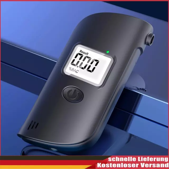 Etilometro alcolico tester respiratorio portatile display LCD per uso personale