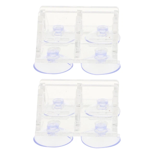 2 Pcs Breed Box Suction Cup Clip Aquarium Fish Tank Breeding Divider
