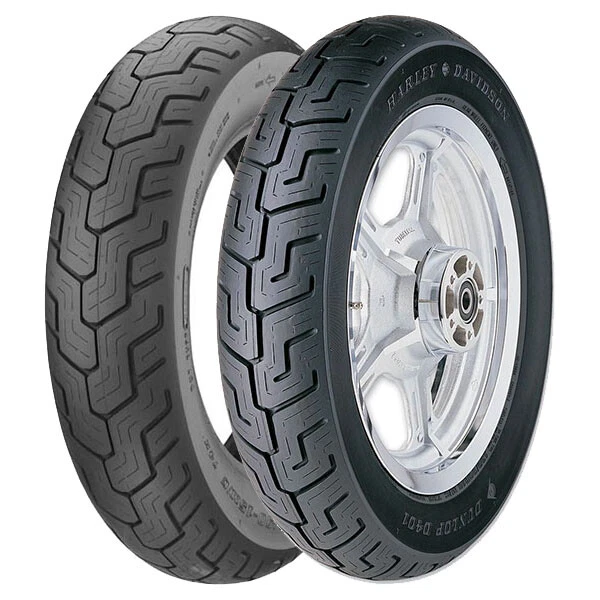 Tyre Set Dunlop 150/80-16 71H D404 (G) + 200/55-17 78V D401 H.d.
