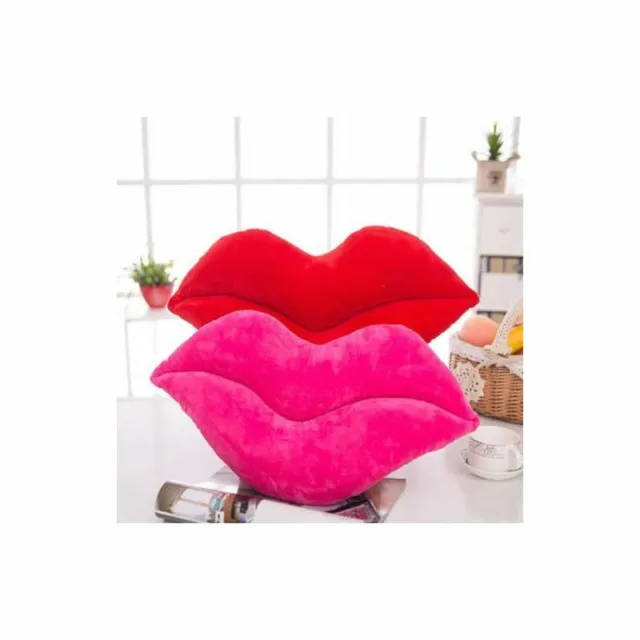 Lip Shaped Plush Pillow comfortable Soft cushion valentines Gift Cuddle Pillow