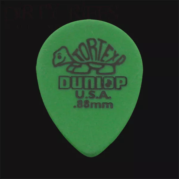 Dunlop Tortex Small Teardrop Guitar Picks Plectrums 0.88mm - 6 10 12 20 24 or 36
