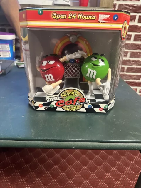 Vintage M&M Rock and Roll Jukebox Candy Dispenser - Retro Collectible