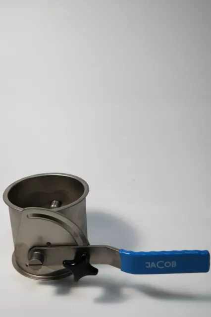 Jacob Rohr-Drosselklappe Without Seal Handbetätigt Dn 120, 1112356 Stainless