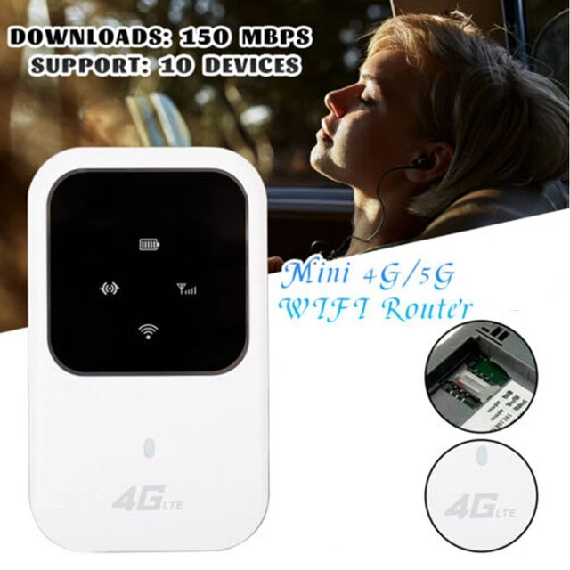 Home Modem MiFi Hotspot Mobile Broadband WiFi Wireless Router 4G-LTE Adapter