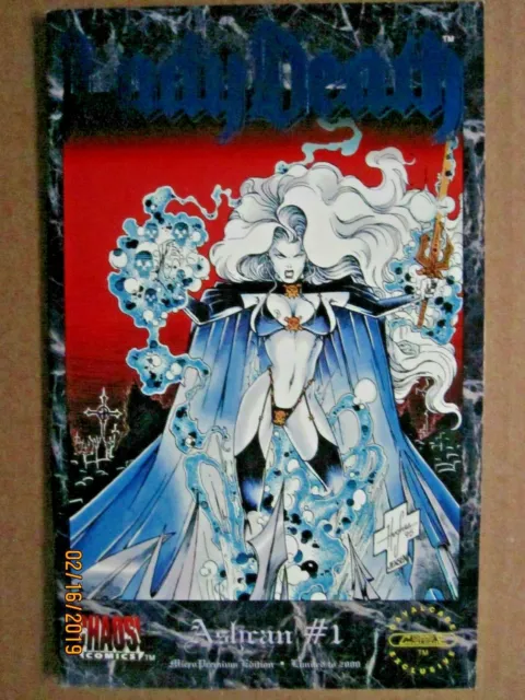 1995 Chaos Comics The Lady Death Ashcan #1 Micro Premium Edition Limited To 2000