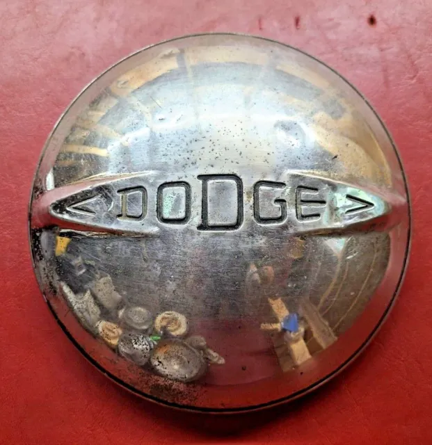 1935 1936 1937 1938 Dodge Dog Dish Hubcap Artillery Wheel Car Truck Center Cap