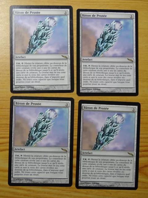 Carte Magic : Bâton de Protée - Proteus Staff x4 - Mirrodin - Rare - NM