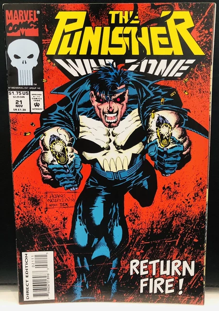 Punisher War Zone #21 Comic , Marvel Comics
