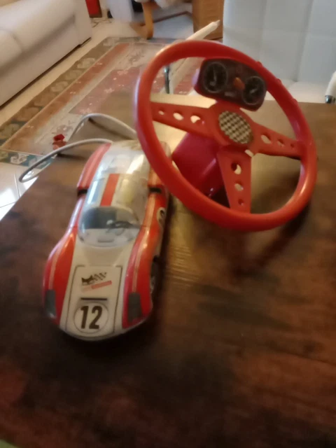 JOUSTRA AN 70 PORSCHE CARRERA TOLE numero 12  GRAND VOLANT  EUR 59,00 - FR
