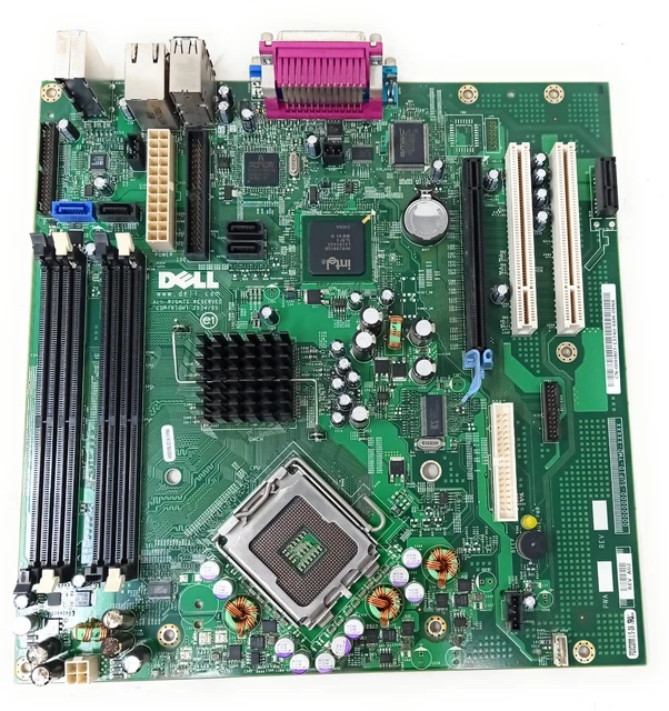 Carte Mère DELL CN-0H8367-13740 REV A00 Pour Ordinateur GX280, Occasion