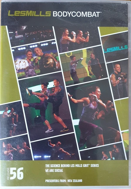 LES MILLS BODYCOMBAT 32 DVD, CD e instrucciones EUR 28,99