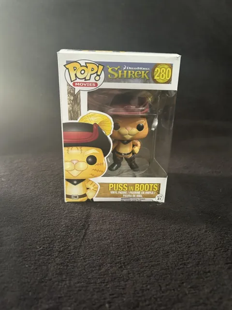 FUNKO POP! Movies #280 PUSS IN BOOTS Shrek Vaulted