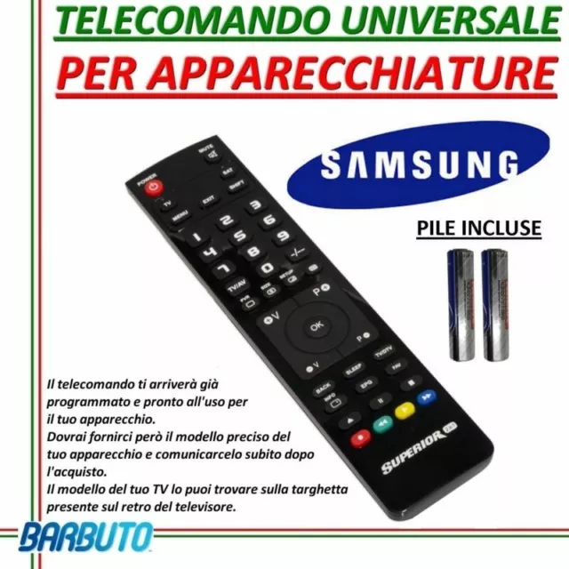 Telecomando di ricambio per Samsung BN59-01014A TV Televisore / Nuovo