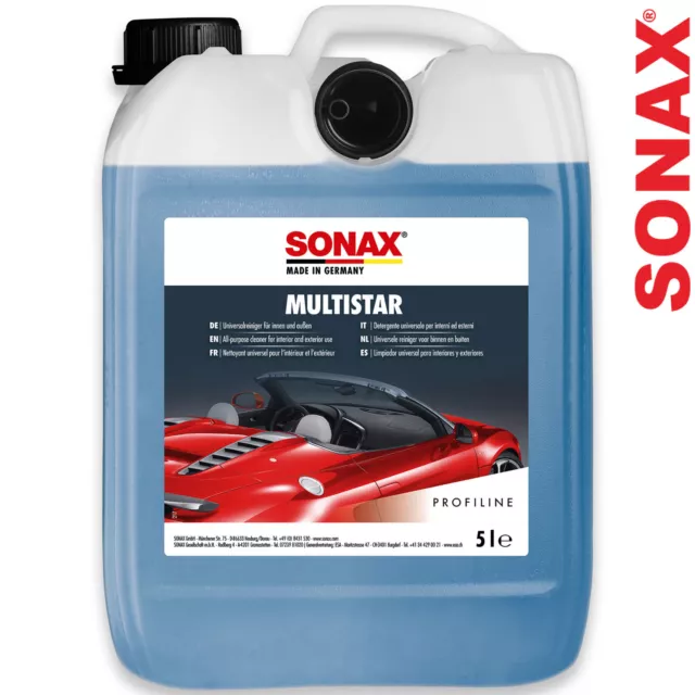 SONAX PROFILINE MultiStar Universalreiniger Kraftreiniger Konzentrat 5 L