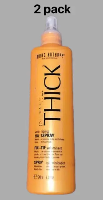 2 Pack Marc Anthony Instantly Thick Hair Thickening Spray 8.1 Oz Volumizing New