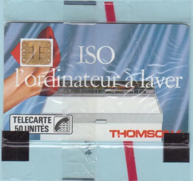 F 46 ISO THOMSON 50 u   neuve sous blister  télécarte publique NSB  rare