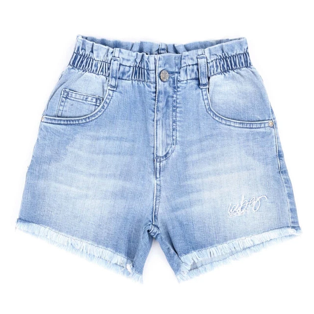 Shorts ICEBERG kids Bambina Denim Denim Slavato