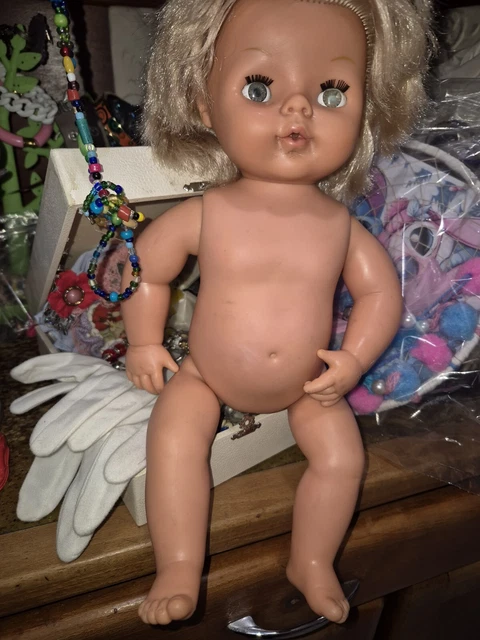 Ancienne Poupée Raynal Tinnie 38 Cm - France, Bisque Et Composite, Vintage