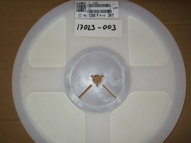 SMD Resistor Widerstand 2,7K Ohm 2K7 1206 1% 0,25W 200V 10000x