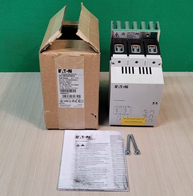 EATON DS7-340SX055N0-N SOFT START CONTROLLER 134917 230 V 15 kW 24 V DC Nominal