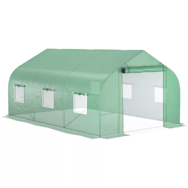 Greenhouse 12' x 10' x 7' Large Portable Walk-in Hot Green House Plant Gardening 3