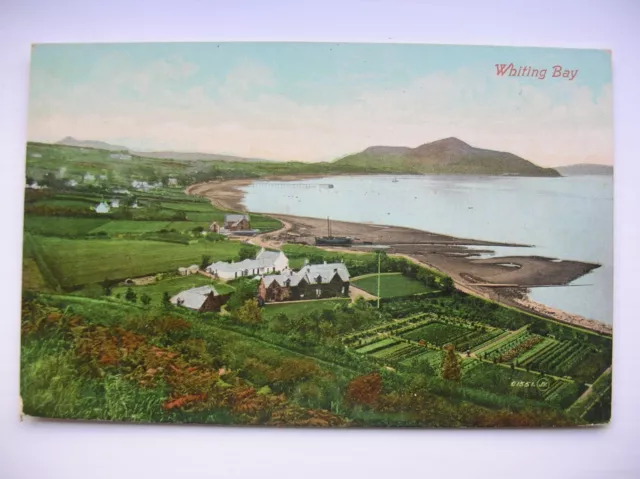 Whiting Bay postcard, Isle of Arran. Near Lamlash, Brodick etc - Valentine.