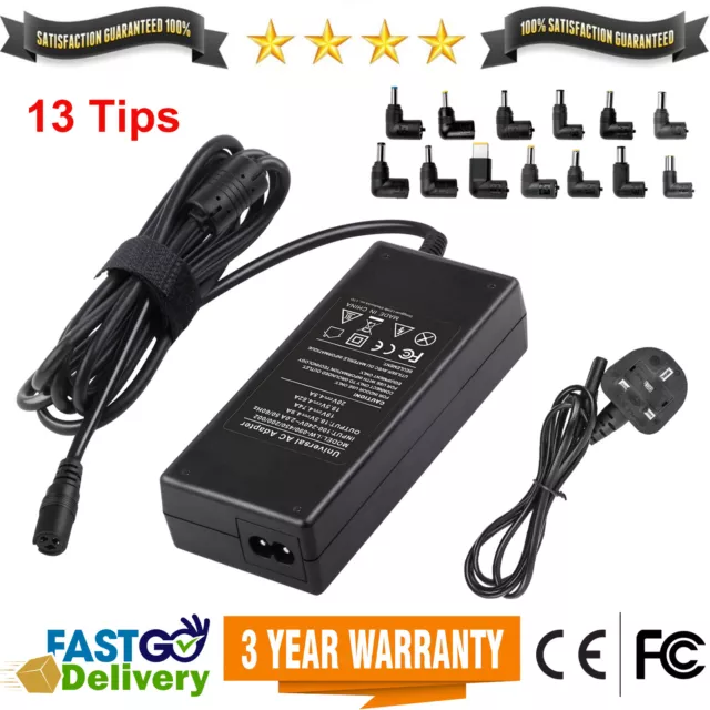 13Tips Universal Power Supply Adapter Charger for PC Laptop Notebook 90W 18V-20V