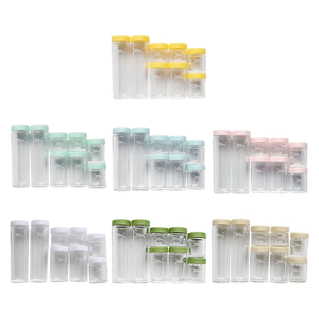 1:6 1:12 Dolls House Miniature Sealed Jar Storage Bottle Model Toy Photo Props