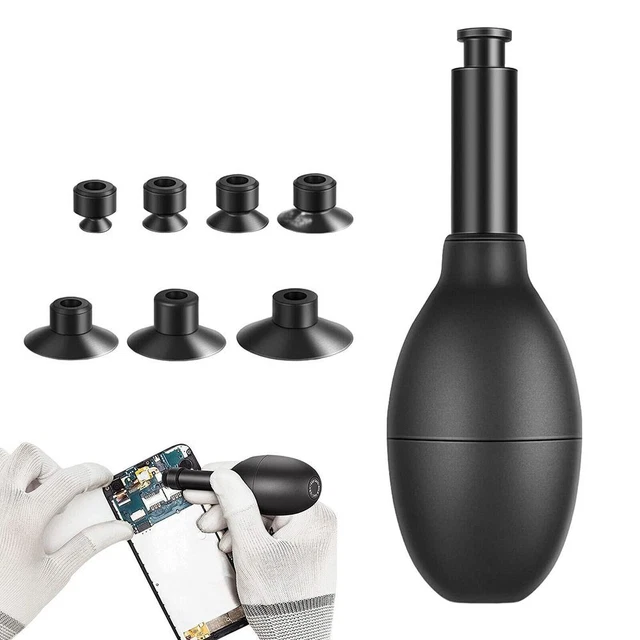 Camera Antistatic Black Wrench Lens Sucker Silicone Lens Repair Tool Kit
