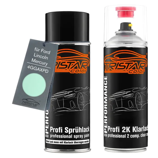 Autolack 2K Spraydosen Set für Ford Lincoln Mercury 4GGAXPD Mint Green