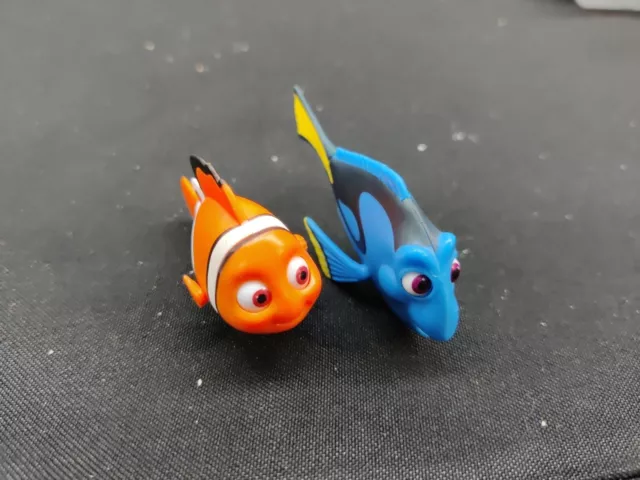 Disney Pixar Finding Nemo Figures Dory Nemo Poseable Thinkway Toys Loose