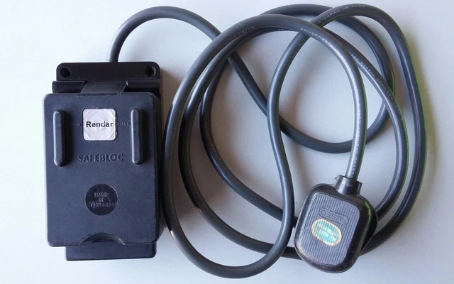 VINTAGE RENDAR SAFEBLOC Temporary Electrical Connector 13A 240v £7.51 ...