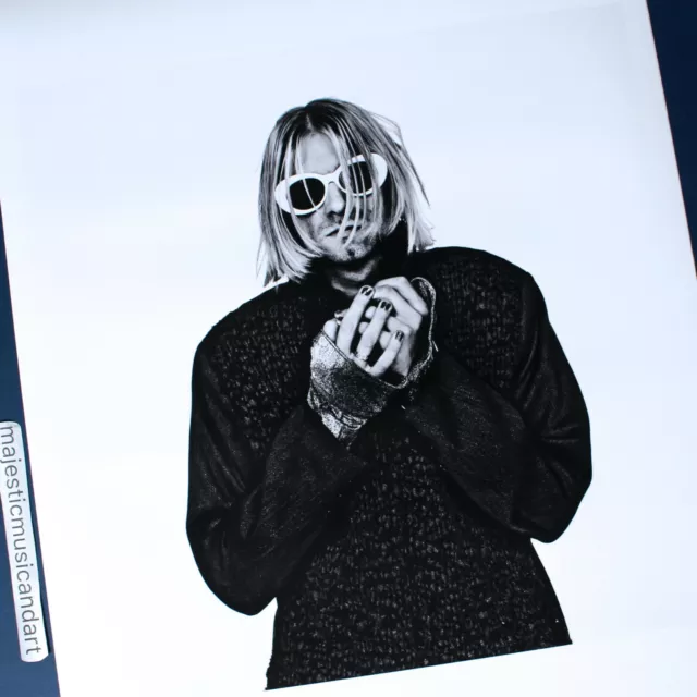 Kurt Cobain Original Exhibition Photo Poster Anton Corbijn Nirvana