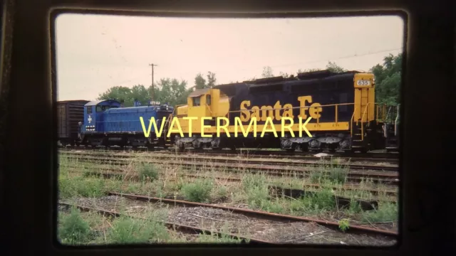 Dr11 Train Engine Locomotive 35Mm Slide Railroad Sf635 Mechanicsville, Pa 1987