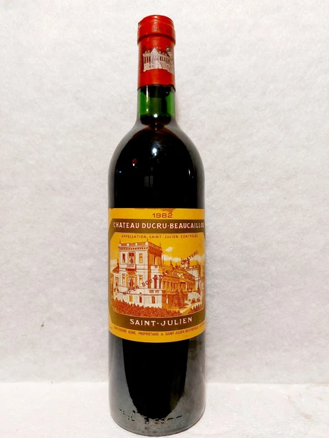 Chateau Ducru Beaucaillou 1982 - Saint Julien  - Cadeau 40 Ans 🎁