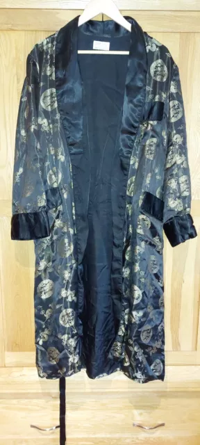 silk dressing gown