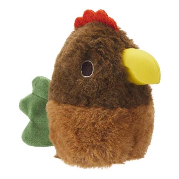 Bark Box Super Chewer Rooster Dog Toy Fowl Play Treat Dispensing Large 50+lbs