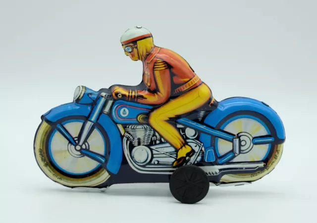 Blechspielzeug Motorrad  West Germany Philipp Niedermeier Sammler Spielzeug #82