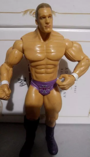 WWE Triple-H Jakks Figur 2005 WWF Wrestling Blue Tights