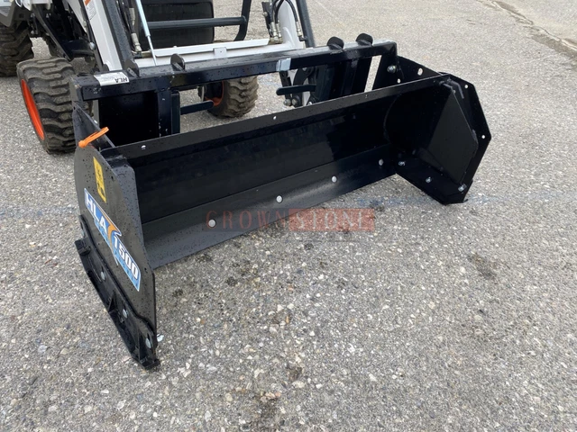 Brand New Hla 1500 Series 54" Snow Pusher For Compact Tractors, Ssl Quick Attach