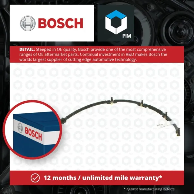 Tubo di ritorno carburante adatto a DS Bosch originale di alta qualità garantito nuovo