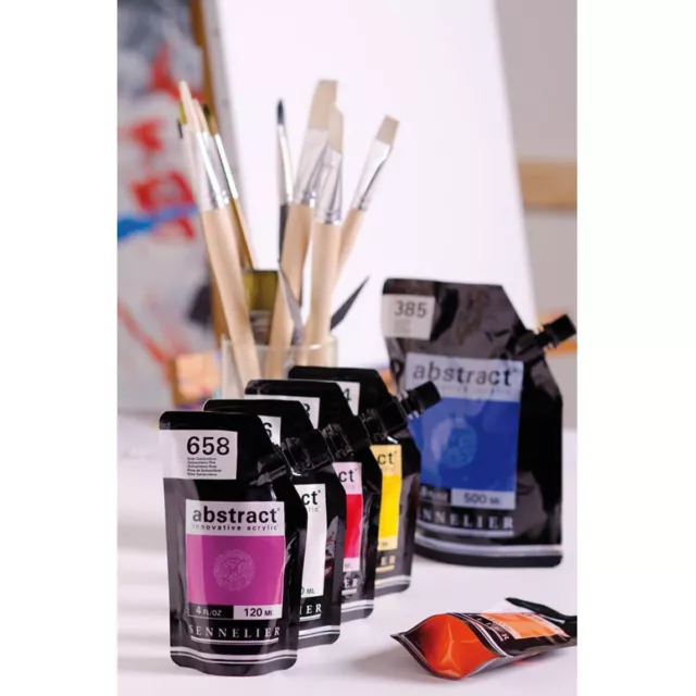 Sennelier Acrylic Paint Pouches 120ml