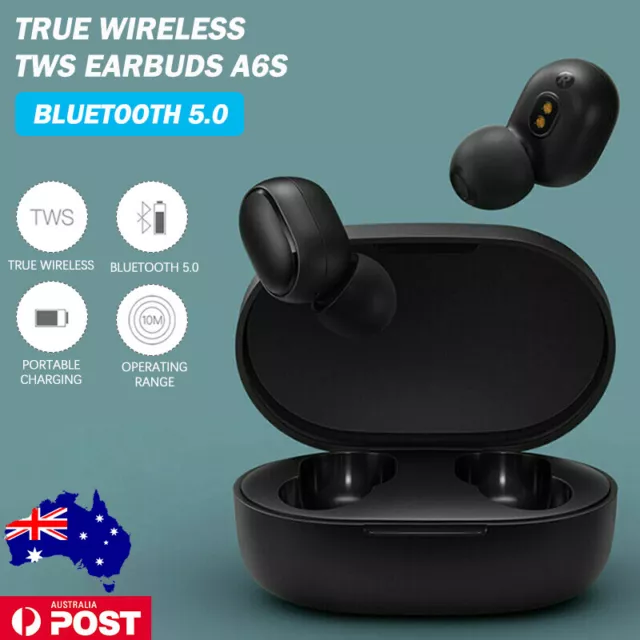 Bluetooth 5.0 True Wireless TWS Earbuds Earphones Mini In-Ear 3D Stereo Headset