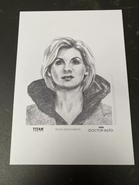 DOCTOR WHO - JODIE WHITTAKER - BBC x TITAN COMICS RETAIL INCENTIVE (MINT)