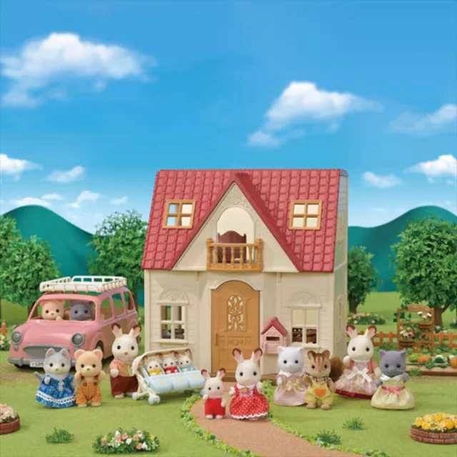 Sylvanian Families - Red Roof Cosy Cottage Starter Home New 2