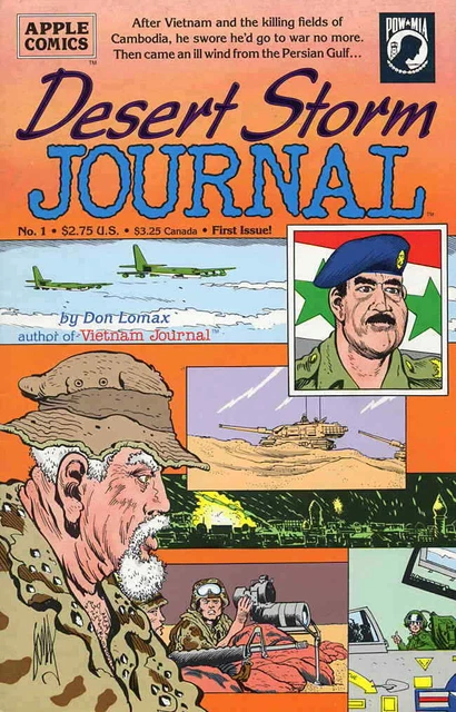 Desert Storm Journal #1 VF/NM; Apple | Don Lomax - we combine shipping