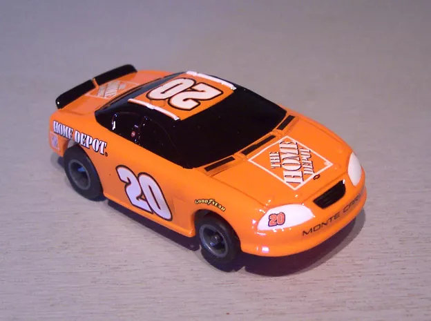 Life Like Nascar Chevrolet Home Depot # 20 slot car ho pour Tyco Afx etc new